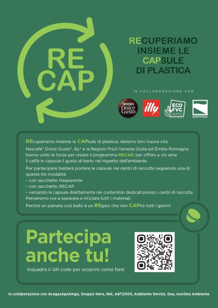 Progetto ReCap - ll Recupero delle Capsule del caffè
